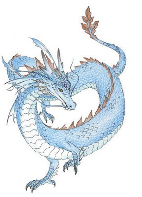 mii fichaa de pesonaajee!!! Dragon chino azul